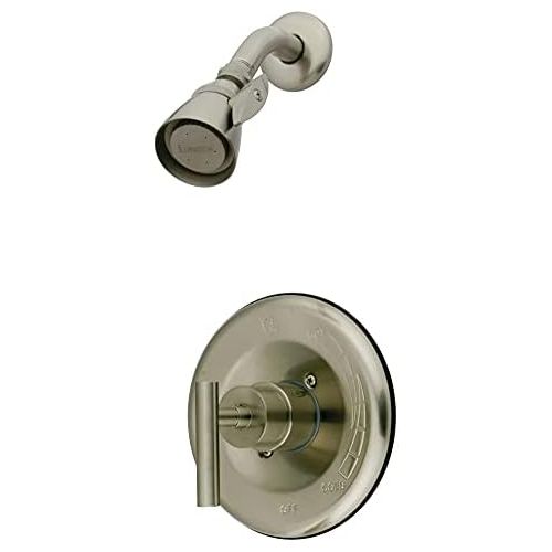  Kingston Brass KB6638CMLSO Manhattan Tub and Shower Faucet, 7-Inch, Satin Nickel