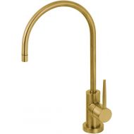 Kingston Brass KS8197NYL New York Single-Handle Cold Water Filtration Faucet, Brushed Brass