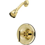 Kingston Brass KB6632CMLSO Manhattan Tub Faucet Shower Only, Polished Brass