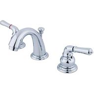 Kingston Brass GKB911 Magellan Mini-Widespread Lavatory Faucet with Retail Pop-Up, 3-3/4 inch in Spout Reach, Polished Chrome