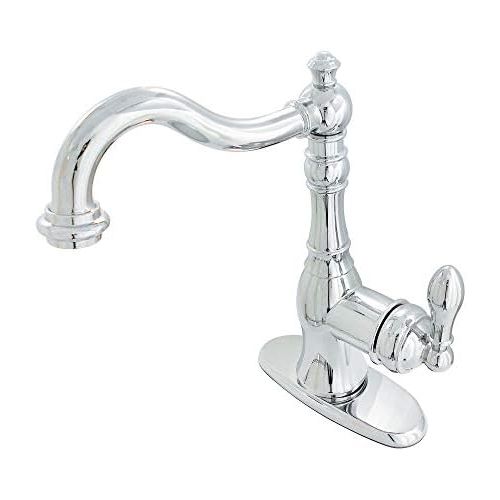  Kingston Brass FSY7701ACL American Classic Lavatory Faucet, Polished Chrome