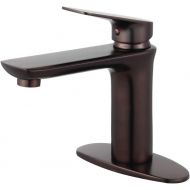 Kingston Brass LS4205CXL Frankfurt Hole Single-Handle Bathroom Faucet, Oil Rubbed Bronze