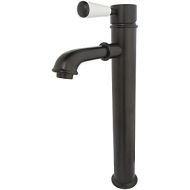 Kingston Brass KS7215DPL Paris Single Handle Vessel Sink Faucet, Oil Rubbed Bronze