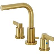 Fauceture FSC8953NDL 8 in. Widespread Bathroom Faucet, Brushed Brass