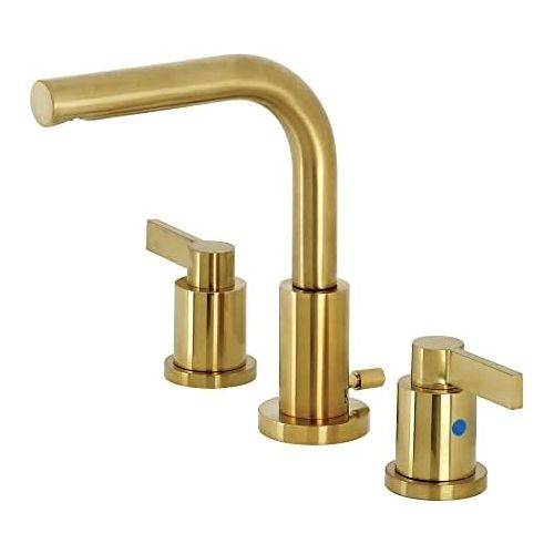  Fauceture FSC8953NDL 8 in. Widespread Bathroom Faucet, Brushed Brass