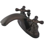 KINGSTON BRASS KB7645AX Lavatory Faucet, Oil Rubbed Bronze