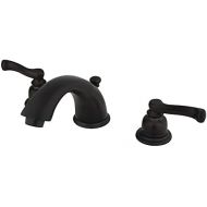 Kingston Brass KB8965FL 8-Inch Widespread Lavatory Faucet with Retail Pop-Up, 5-3/4, Oil Rubbed Bronze