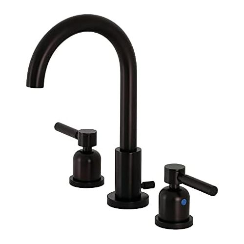  Kingston Brass FSC8925DL Concord 8-In Widespread Lavatory Faucet with Pop-Up, Oil Rubbed Bronze