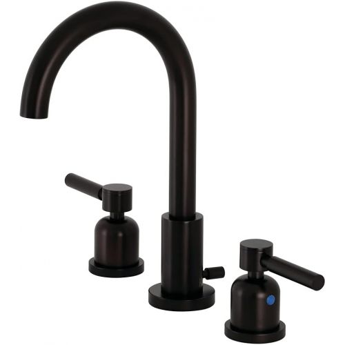  Kingston Brass FSC8925DL Concord 8-In Widespread Lavatory Faucet with Pop-Up, Oil Rubbed Bronze