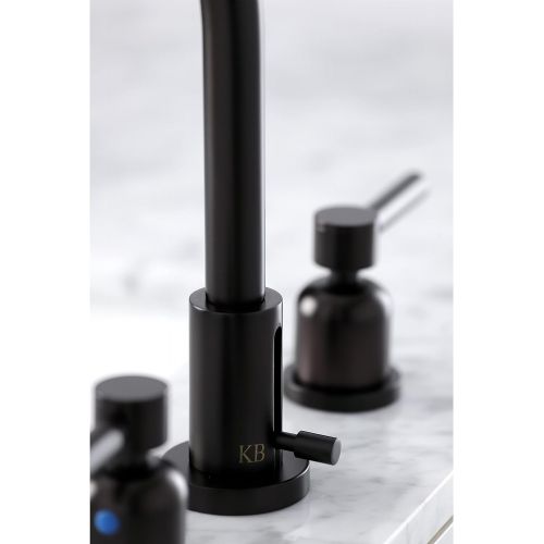  Kingston Brass FSC8925DL Concord 8-In Widespread Lavatory Faucet with Pop-Up, Oil Rubbed Bronze