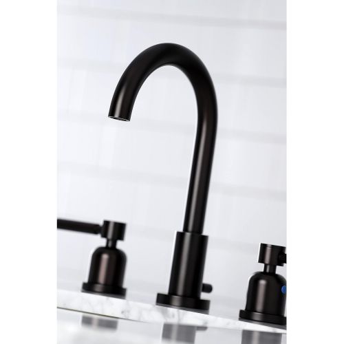  Kingston Brass FSC8925DL Concord 8-In Widespread Lavatory Faucet with Pop-Up, Oil Rubbed Bronze