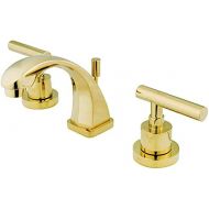 Kingston Brass KS4942CML Concord Mini Widespread Lavatory Faucet, Polished Brass