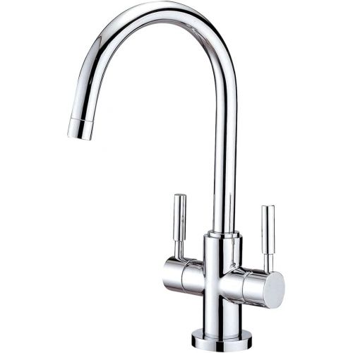  Kingston Brass KS8291DL Concord Vessel Sink Faucet without Pop-Up and Plate, 8-1/2, Polished Chrome