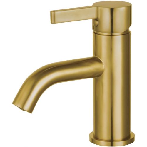  Fauceture LS8223CTL Continental Single-Handle Bathroom Faucet, Brushed Brass