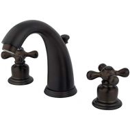 Kingston Brass GKB985AX Victorian 8-Inch Widespread Lavatory Faucet with Retail Pop-Up, 5-1/4 inch in Spout Reach, Oil Rubbed Bronze