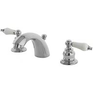 Kingston Brass KB941B Victorian Mini Spread Lavatory Faucet, Polished Chrome