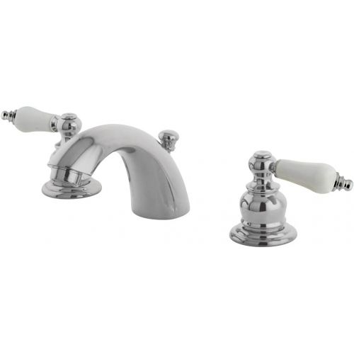  Kingston Brass KB941B Victorian Mini Spread Lavatory Faucet, Polished Chrome