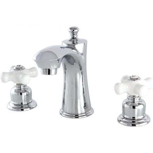  Kingston Brass KB7961PX Victorian Widespread Lavatory Faucet, Polished Chrome