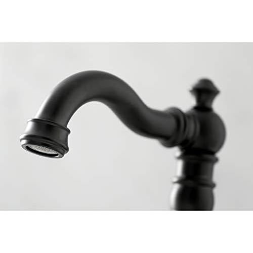  Kingston Brass FSC1970APL American Patriot 8 Widespread Lavatory Faucet, Matte Black