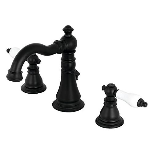  Kingston Brass FSC1970APL American Patriot 8 Widespread Lavatory Faucet, Matte Black