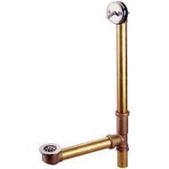 Kingston Brass DTL1182 Bath Tub Drain and Overflow, Polished Brass