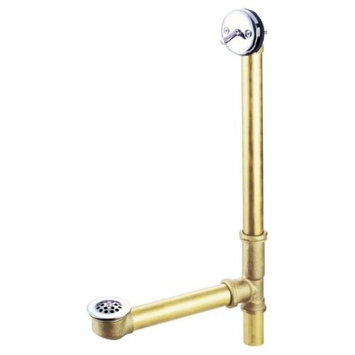  Kingston Brass DTL1182 Bath Tub Drain and Overflow, Polished Brass