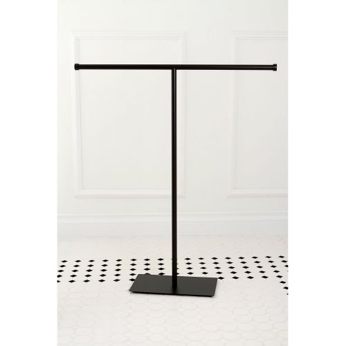  Kingston Brass CC8205 Claremont T-Shape Towel Rack, 32-34-Inch, Oil Rubbed Bronze