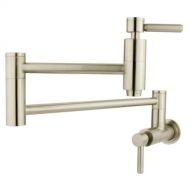 Kingston Brass KS8108DL Concord Pot Filler, 13, Brushed Nickel