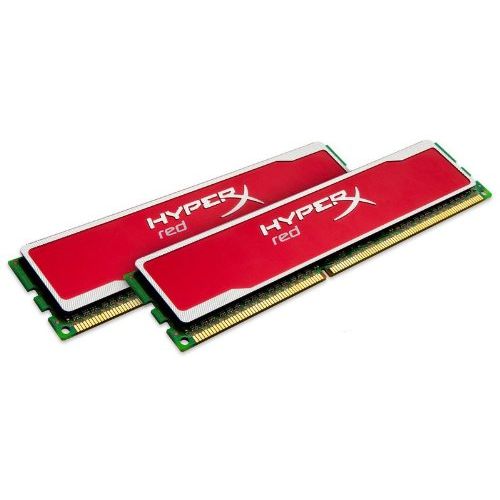  Kingston Technology HyperX Red 8GB Kit (2x4GB) 1333MHz 9-9-9 1.5V DDR3 PC3-10666 Non-Ecc DIMM Motherboard Memory KHX13C9B1RK28