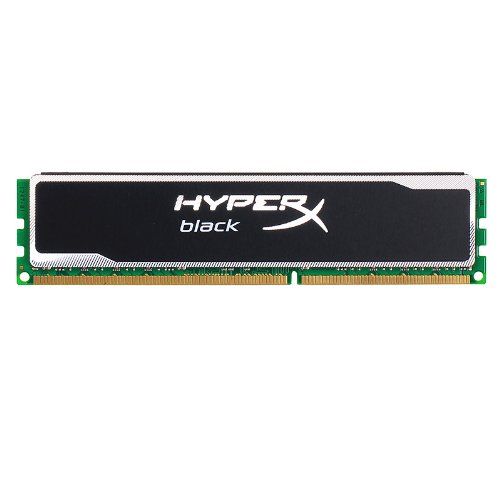  Kingston Technology HyperX 8GB 1600MHz DDR3 PC3-12800 CL10 DIMM Desktop Memory, Black KHX16C10B1B8