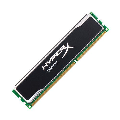  Kingston Technology HyperX 8GB 1600MHz DDR3 PC3-12800 CL10 DIMM Desktop Memory, Black KHX16C10B1B8