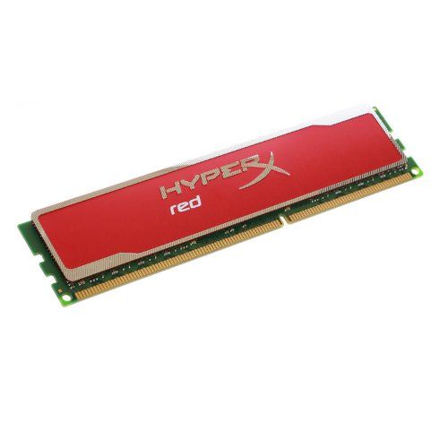  Kingston Technology Kingston KHX16C9B1RK28X HyperX Red 8GB (4GB 512M x 64-Bit x 2 pcs.) DDR3-1600 CL9 240-Pin DIMM Kit