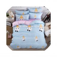 Kingwhisht Bedspreads Bedspreads King Twin Bedding Set for Girl Kid Teen Cactus Duvet Quilt Comforter Cover Pillowcase Sheet Bed Linen 4Pcs,7,Full