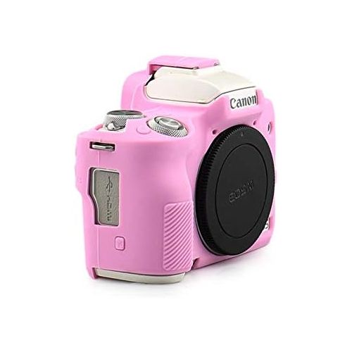  kinokoo Silicone Cover for Canon EOS M50 Camera Ptotective Rubber Case(Pink)