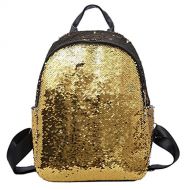 Kinrui Teenage Girls School Backpack Sequins School Bag Satchel Student Travel Shoulder Bag Bookbag