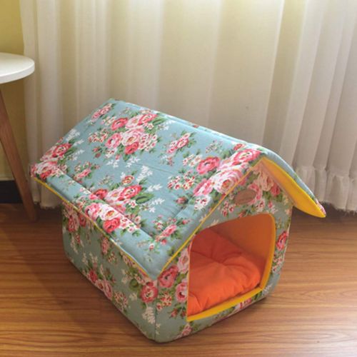  Kinrui Pet Supplies Home Sweet Home Bed Indoor Outdoor House Bed Shelter for Dogs Cat Puppy