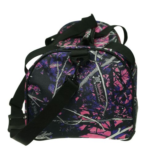  Kinsey Rhea Muddy Girl Pink 19 Duffel Overnight Carry on Bag with Shoulder Strap Outside Pocket