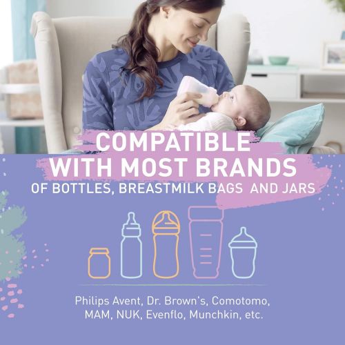  Kinto Tech Baby Bottle Warmer for Breastmilk and Formula - Fast Milk Bottle Heater, Baby Food Warmer with Timer and Auto Shut Off