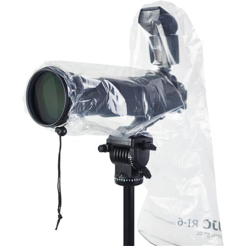 Kiorafoto 2 Pack 18 Long Camera Lens Rain Cover Raincoat with Flash Dust Sleeve Protector for Canon EOS R5 R6 Rp 5D 6D 7D 90D 80D 77D 70D Nikon Z7II Z6II Z5 Z50 D850 D810 D780 D750 D610 D500
