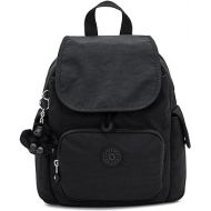 Kipling Women's City Pack Mini Backpack, Lightweight Versatile Daypack, Bag, Black Noir