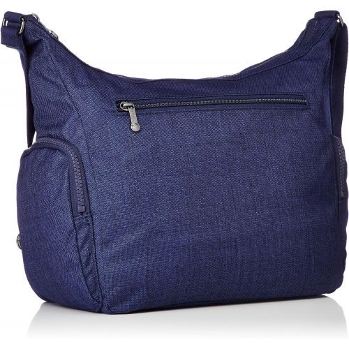  Kipling Womens Gabbie Shoulder Bag Cotton Indigo