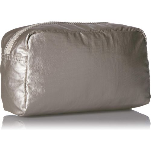  Kipling Gleam Large, Multi Use Pouch, Zip Closure Packing Organizers, cloud Grey/Metallic, One Size