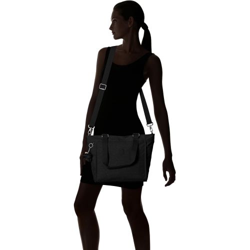  Kipling Womens New Shopper S Black Tote Bag