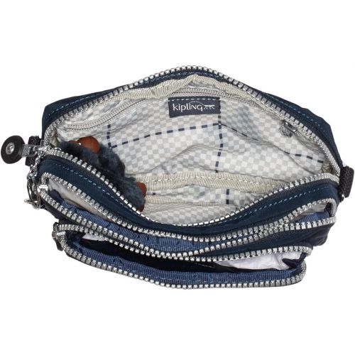  Kipling Multiple, Women’s Shoulder Bag, Blau (True Blue), One Size