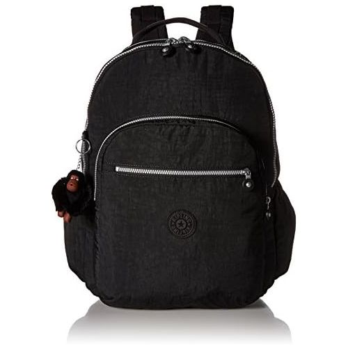  Kipling Womens Seoul GO XL Black Laptop Backpack, One Size