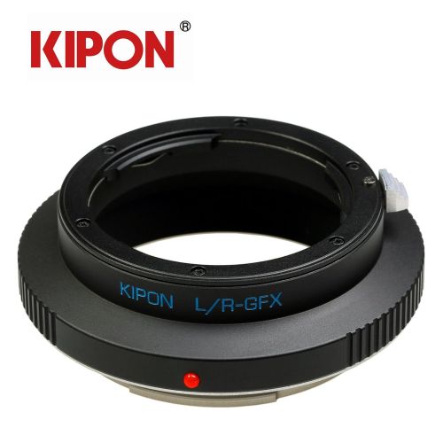  Kipon Adapter for Leica R Mount Lens to Fuji GFX Medium Format Camera Black Color