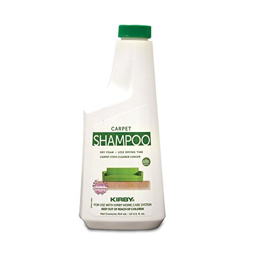  Kirby 252602S Allergen Control Formula Foaming Carpet Shampoo, 12 Oz