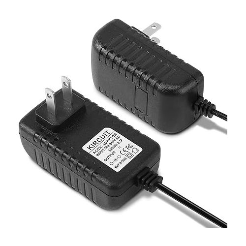  5V AC/DC Adapter Compatible with Newentor Q7-US Q7US Weather Station Wireless Indoor Outdoor Thermometer 7.5in Large Display Clock Temperature Humidity Monitor DC5V Power Supply Cord Charger