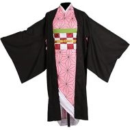 Kirinboy Kids Animes Slaye Outfits Cloak Cape Kimono Coat Costume Halloween Cardigan Cosplay Suits