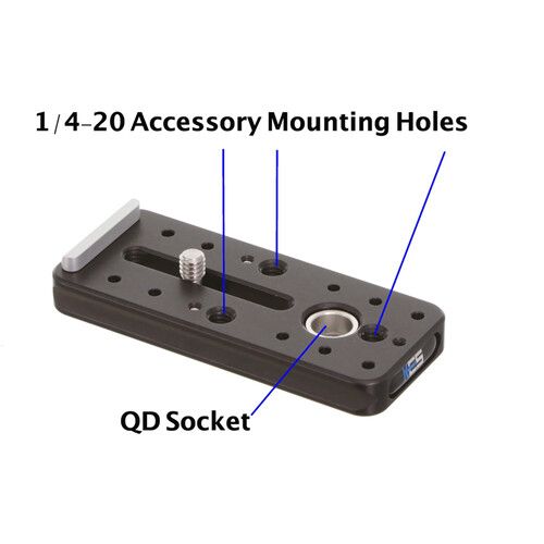  Kirk KLP-360 Quick Release Lens Plate for Select Lenses